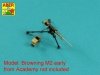 Aber 35L-091 Early barrel to U.S. cal .50 (12,7mm) heavy machine gun Browning M2 HB 1/35